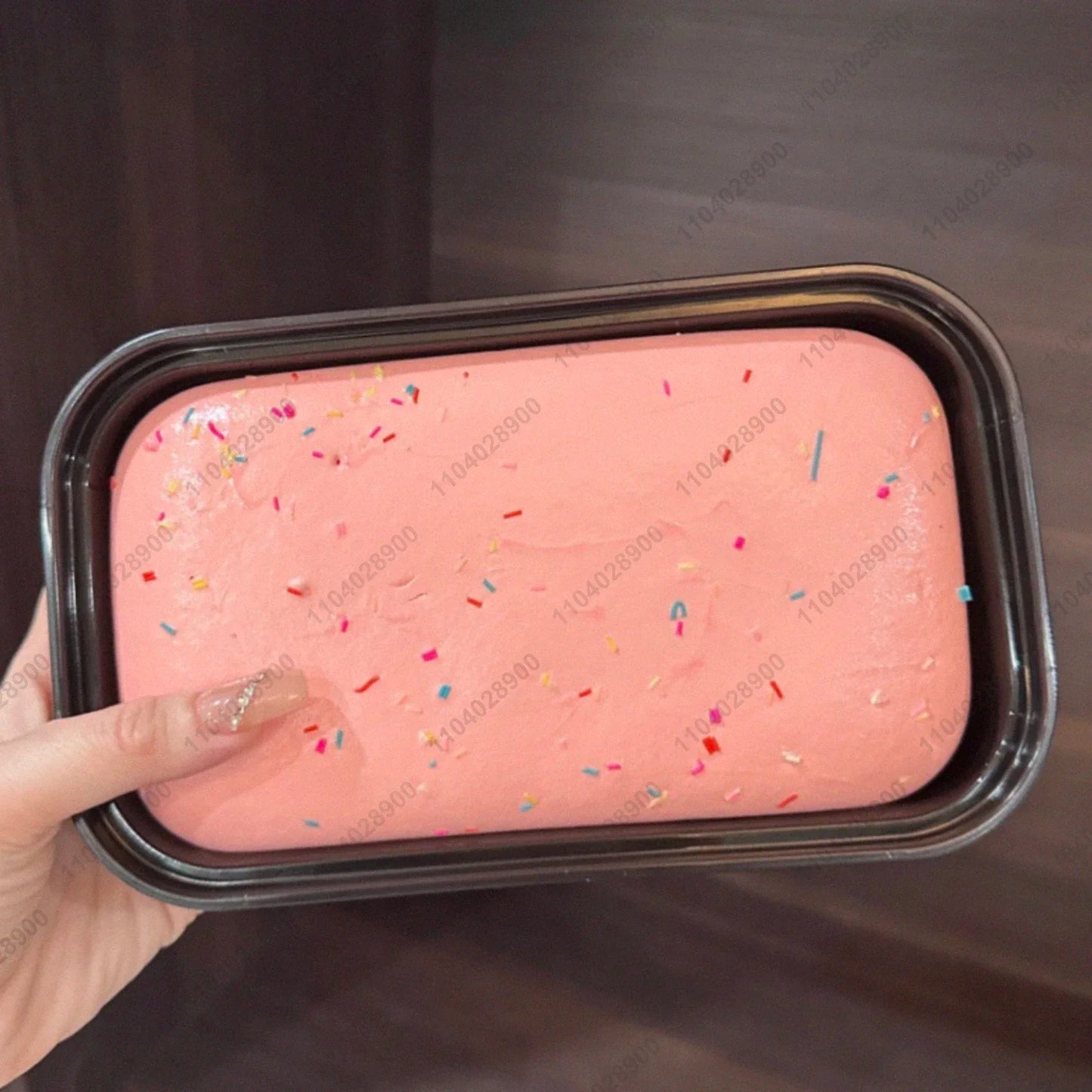 No-EN-Name-Null Teens-Adults Plastic Synthetic Silicone Boxed Sticky Realistic Pink Sweet Cake Squishy Slow Rising Squeezable Stress-Anxiety Relief Activity Toys/Ages: 13-18 Years Old Adults/Colors-Pink/Gray/Blue/White/Brown/Yellow/Beige