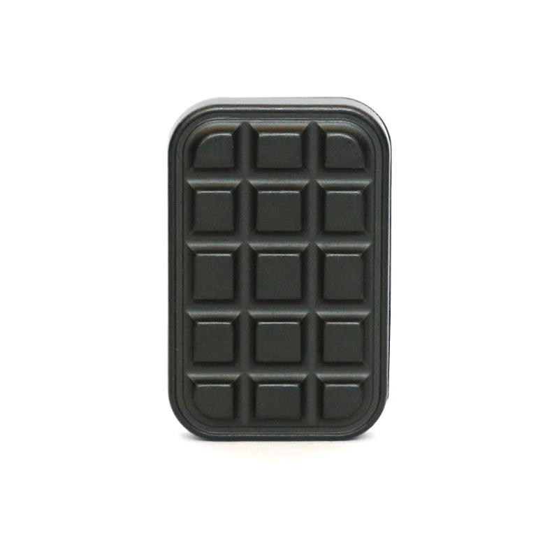 AHHLCLT Kids-Adults Rectangle All-Metal Chocolates Bar Design Magnetic EDC Fidget Slider Stress-Relief Toys/Ages : 14-18 Years Old + Older/Colors-Multicolor/Black/Silver/White/Gray