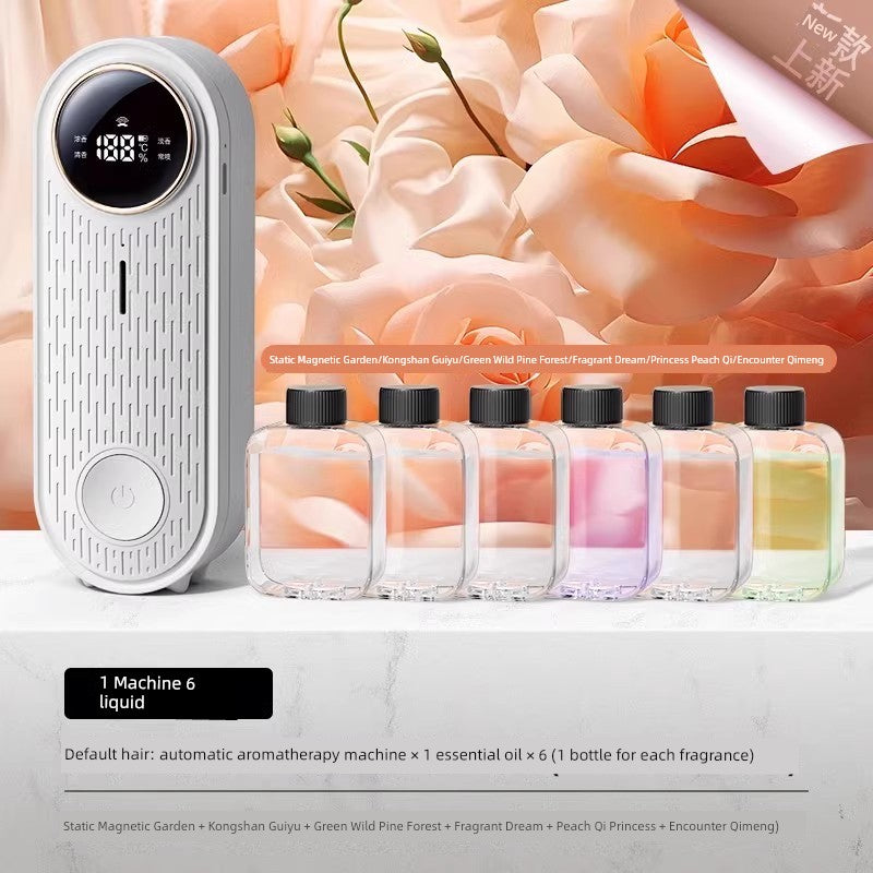 MIJIA 6 Different Plant Extracts Fragrances Fruit-Flowers-Spices Automatic Timing  Long-Lasting Small Air Fresheners Aroma Diffusers/Colors-White/Purple/Clear/Gold/Geometric/Multicolor