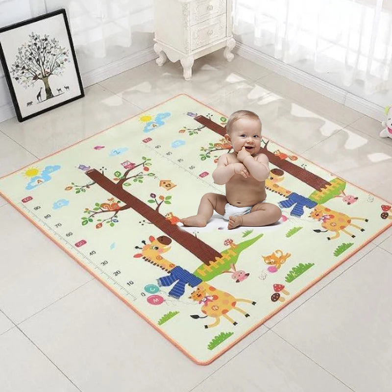 Babies Kids Rectangle Early Educational Development Colorful Thick Soft Foam-Plastic Aluminum Covered Bottom Play Rugs / Ages: 12 Months-12 + Years Old/Colors-Animals/Multicolor
