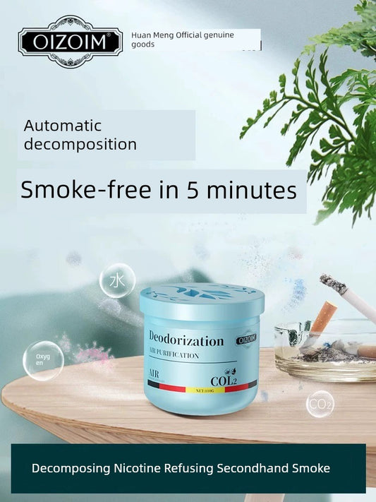 Smoke Removal Handy Gadget Fast Smoke Removal Second-Hand Smoke Indoor Room Car Purification Smoke Removal Lasting Deodorant Odor Removal