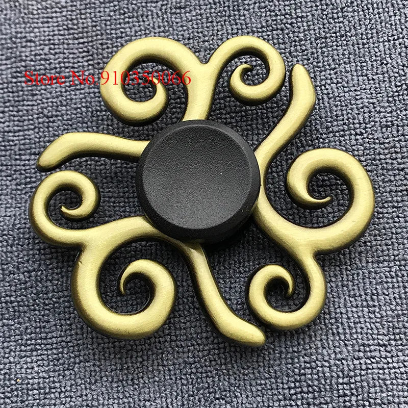 NULL Multicolor Metal ABS Funny Fidget Hand Spinner Toys/Ages: 18 Years Old + Older/ Colors-Red/Yellow/White/Pink/Bronze/Gold/Multicolor/Animal