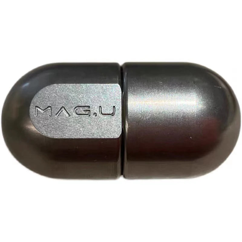 Mini Stainless Steel Magnetic Levitation Capsules Stress-Anxiety Reliever Hand Spinner Fidget Toys/ Colors-Red/Gray/Silver/Black/Ages: 18 + Years Older