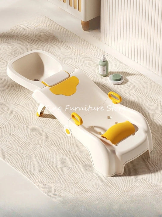 Kids 2-3 Years/Plastic Shampoo Chair/Colors-White/Beige/Yellow/Multicolor