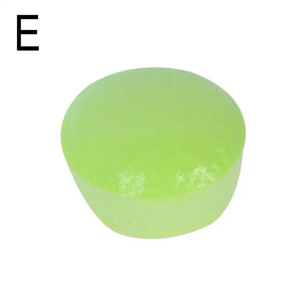 No-EN-Name-Null Mini Super Soft TPR Plastic Purple Round Shaped Sticky Bread Cakes Pinching Squeeze Slow Rebound Stress-Reliever Novelty Activity Toys/Colors-Blue/Green/Pink/Purple/Brown/Ages: 13-18 Years Old-Adults