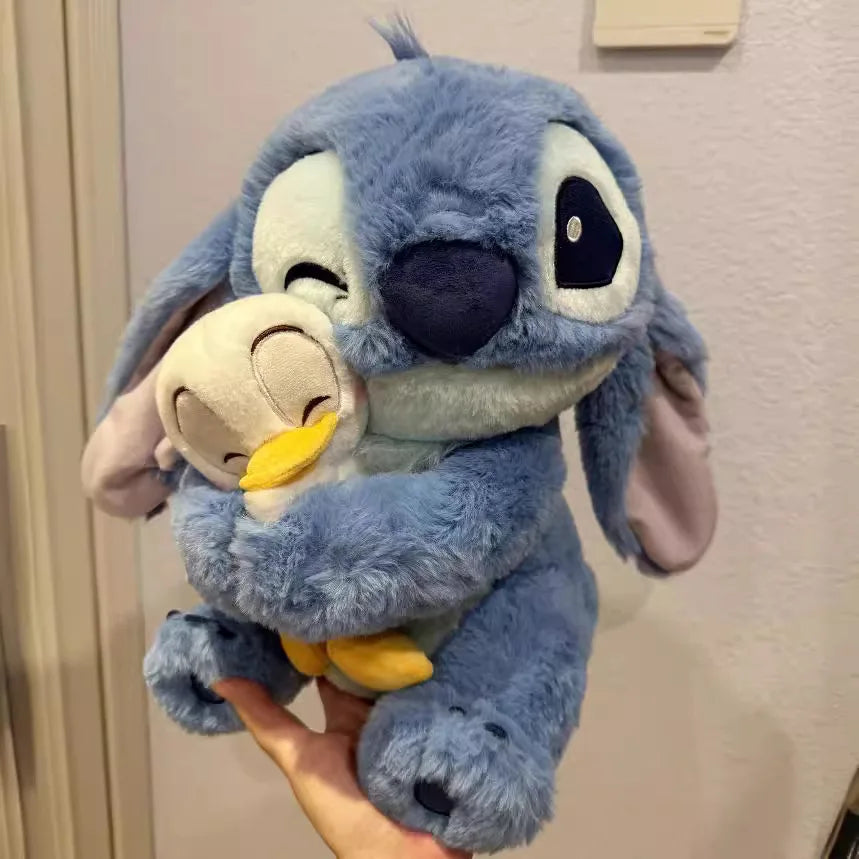AOGER Teens-Adults Disney's Movie-TV Cute Cartoon Blue Stitch Shaped Soft Cotton Stuffed Animal Toys/Ages: 13-18 Years Old Adults