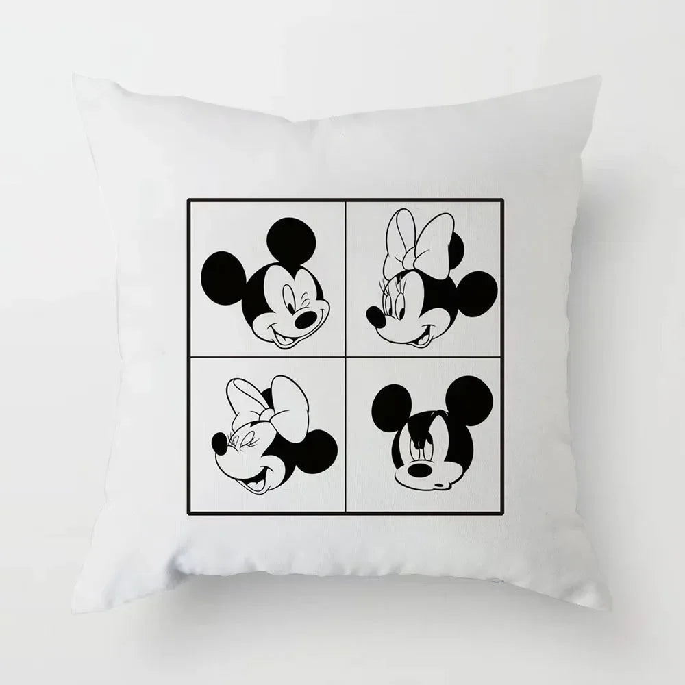 MINISO Custom Printed Cartoon Pattern Single-Sided Decorative Pillowcases-Shams