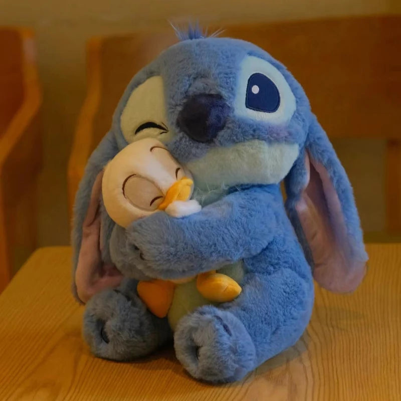AOGER Teens-Adults Disney's Movie-TV Cute Cartoon Blue Stitch Shaped Soft Cotton Stuffed Animal Toys/Ages: 13-18 Years Old Adults