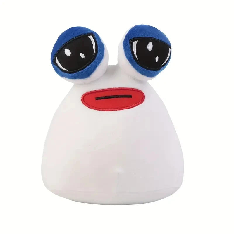 BOOKFONG Babies-Kids Brown Teardrop Shaped My Pet Alien Animal Soft Plush Synthetic Plastic Polyester Fabric Pou Cotton Stuffed Animal Toys/Ages: Newborn-12 Years Old/Colors-Black/Brown/White/Beige/Animal
