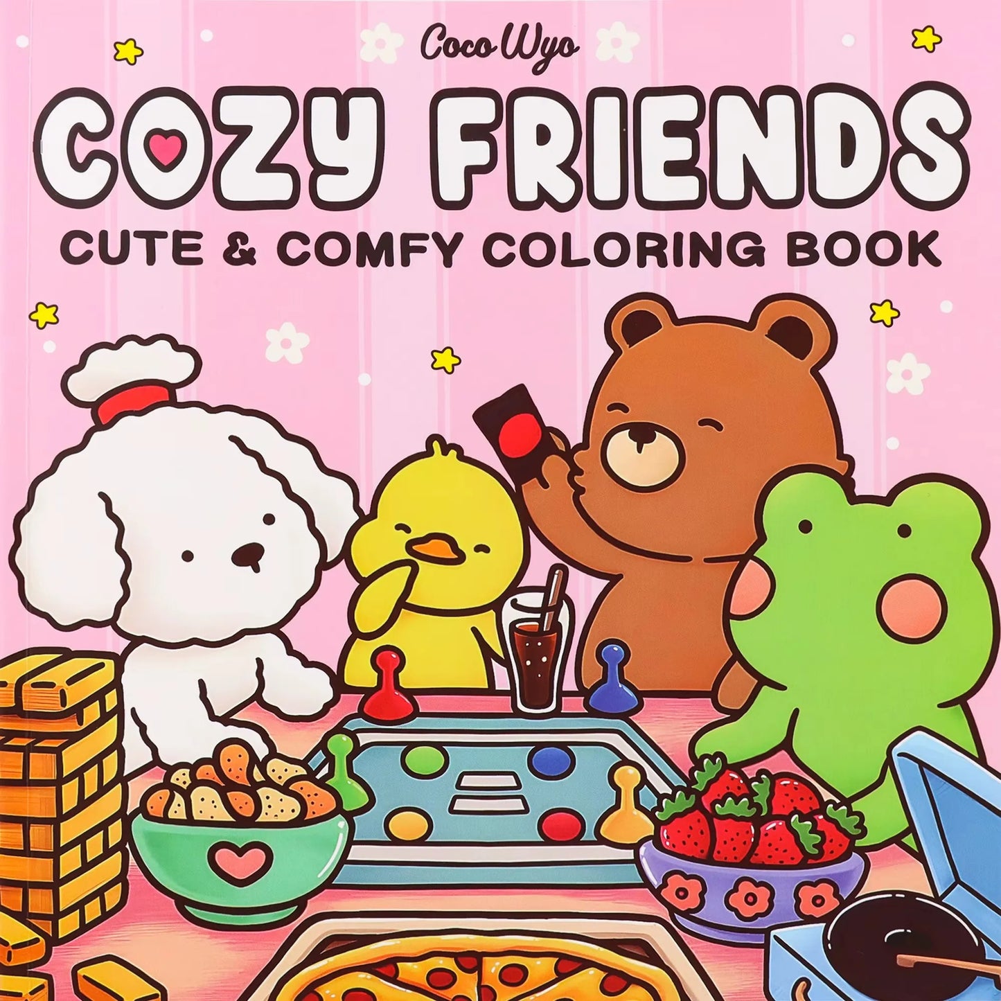 No-EN-Name-Null Adults English Paperback Hobbies-Interest-FUZZY HYGGE Super Cute Animal Cozy Christmas-Comfy Days-Fuzzy Friends-Fuzzy Hygge Christmas Vibes-Hygge Christmas Cute Cozy Christmas-Bold-Easy Cozy Christmas Coloring Books-Pads