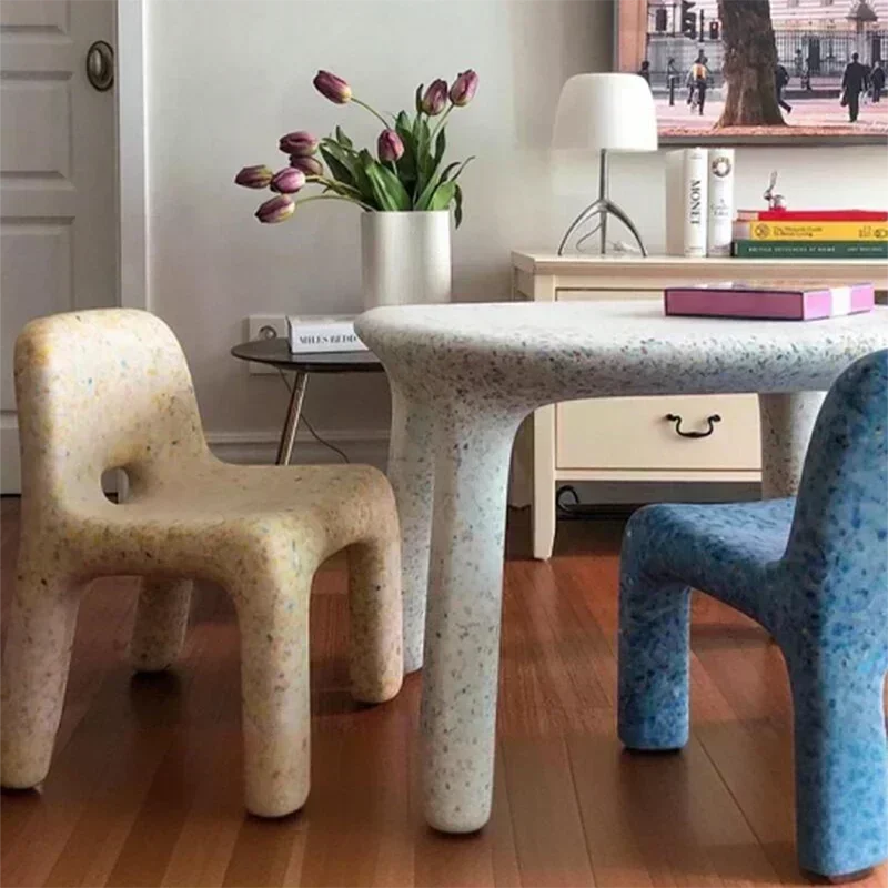 OLOEY Baby-Toddlers Modern Plastic Multicolor Rectangle Shaped Adjustable Height Tables-2 Dining Chairs Furniture Sets/Colors-White/Red/Orange/Green/Gray/Beige