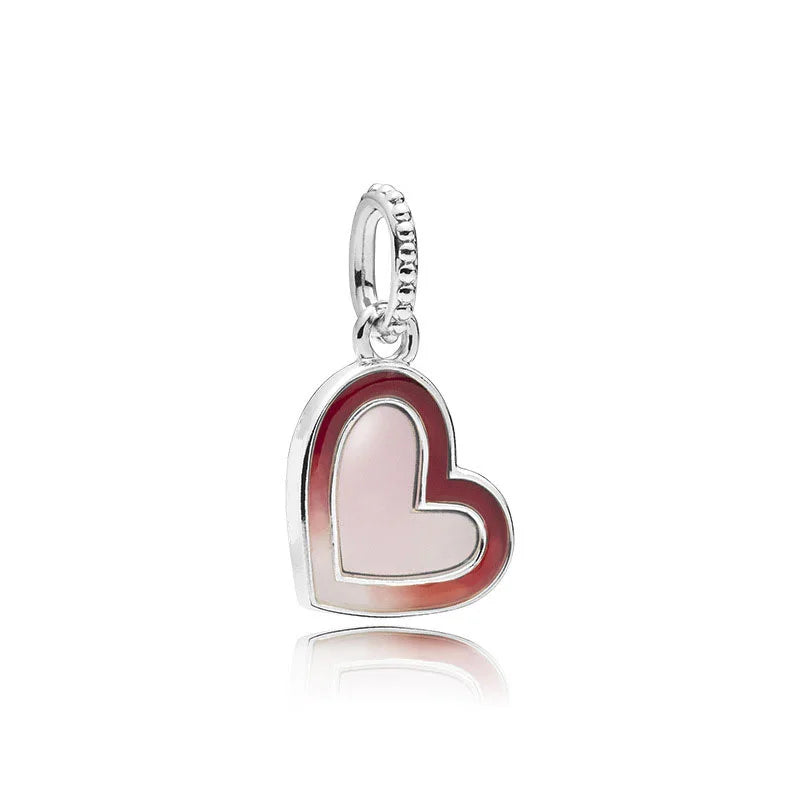 DISNEY Imitation Sterling Silver Metal-Gold-Plated Enamel Clear White Zircon Stones Beads Fine Imitation Fits Pandora Bracelets Charms-Pendants/Colors-Silver/Gold/Clear/Multicolor/Animal