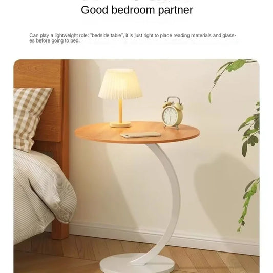 Wood Oval Small Side Table/ 13 Different Color Styles