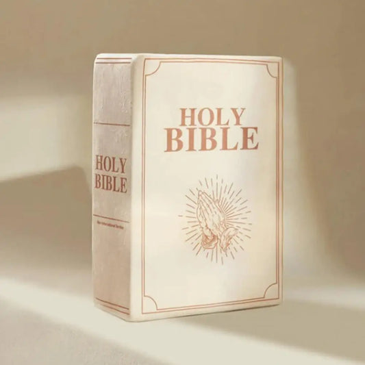 Realistic Bible Shaped Soft Non-Fading Cotton Polyester Wear-Resistant Throw Pillows/Colors-Purple/Khaki/Blue/Brick Red/Light Green