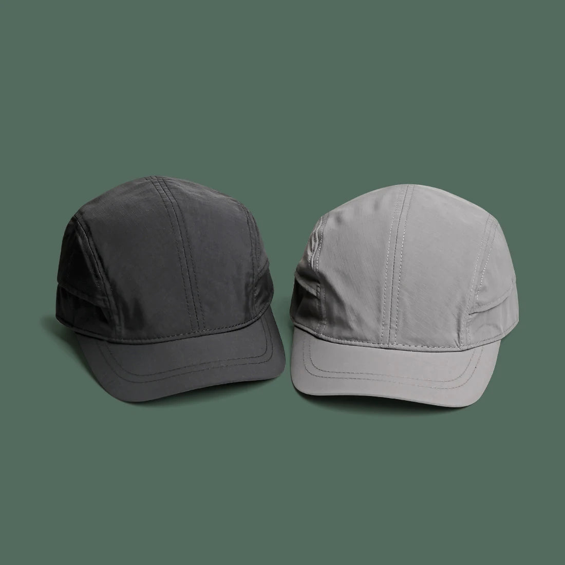 No-EN-Name-Null Outdoor Japanese Unisex Adjustable-Fit Adults Nylon UV Protection Quick-Drying Baseball Caps/Colors-Gray/Black/Beige/Red