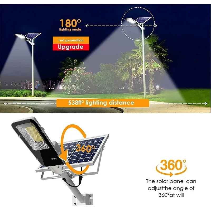 JVEE Outdoor Modern Waterproof Remote Control Automatic Dimmable Two Black Rectangle PVC Plastic Body Lithium Battery Emergency Security Cool White LED Solar-Powered Landscape Pathway Lighting /Colors-Silver/White/Black/Gray/Blue/Bulbs Included