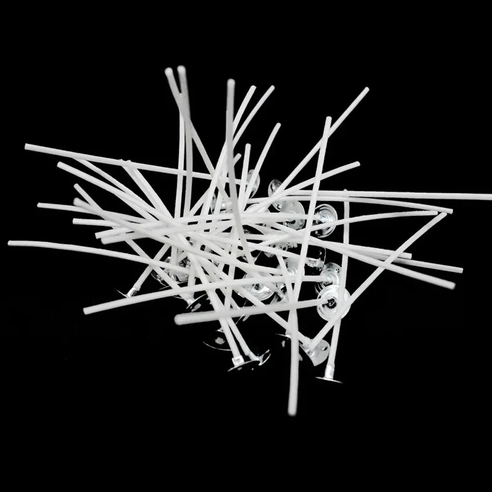 110 PCS Cotton Wicks-Soy Wax Core Smokeless Candle Wicks For Candle Making