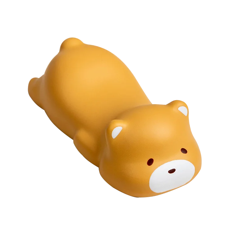 FENGKUABAO Customized Cute Adorable Panda-Duck-Dog-Cat-Pig-Rabbit-Shiba Inu-Frog Animal Shaped Soft Comfortable Silicone Ergonomic Support Wrist REST Computer-Laptop Mouse Pads/Colors-White/Pink/Yellow/Multicolor/Animals