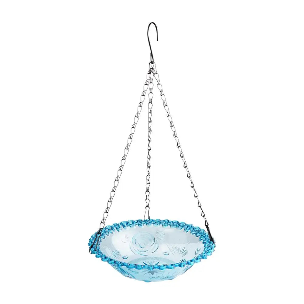 1 PCS Brand New High-end up Bird Feeder Outdoor Hanging Bird Feeder Hanging Bird Bath Garden Patio Decoration Accessories