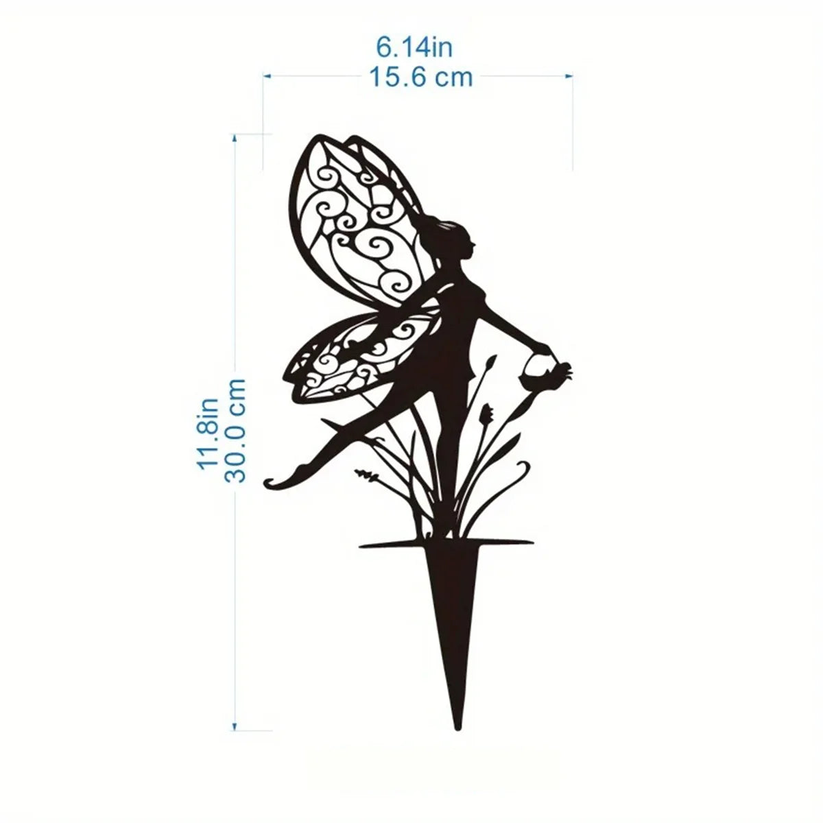 NULL Outdoor Art Deco Black Iron Metal Mounting Ants Working Grass Lawn Garden Sculpture Ornaments