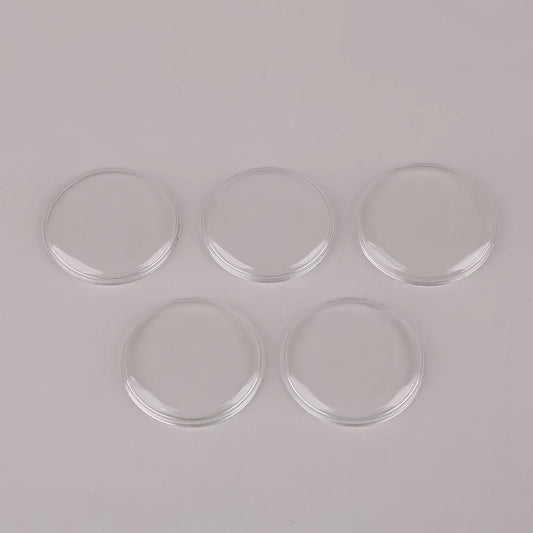 No-EN-Name-Null Adults Classic Fat Old Vintage Acrylic Round Shaped Clear Transparent Crystal Face Pocket Watch Accessories