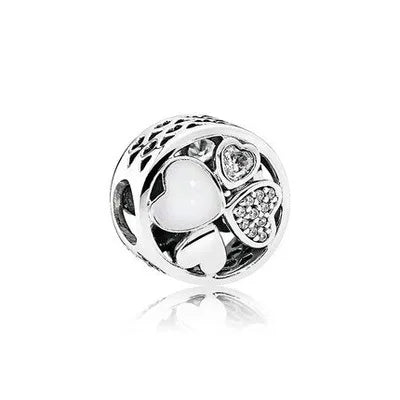 DISNEY Imitation Sterling Silver Metal-Gold-Plated Enamel Clear White Zircon Stones Beads Fine Imitation Fits Pandora Bracelets Charms-Pendants/Colors-Silver/Gold/Clear/Multicolor/Animal
