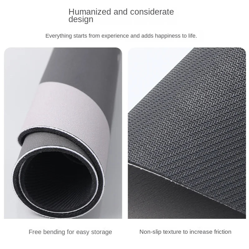 Rectangle Faux Leather Super Absorbent Non-Slip Rubber Bottom Bathroom Mats/Colors-Floral/Gray/ Black/ Blue