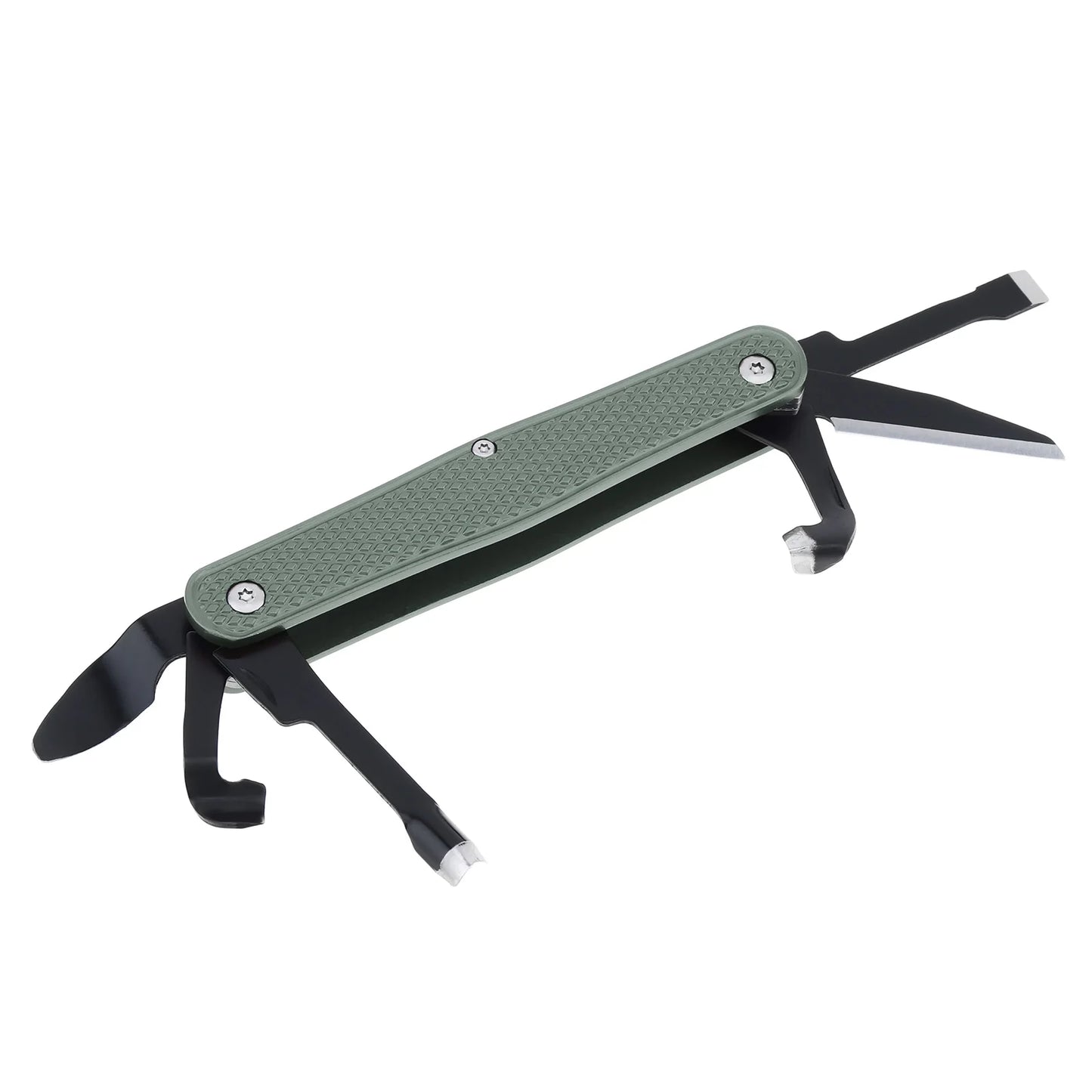 CHGLMPOSS Multicolor Body Rounded Corners Long Rectangle Built-In Right Handed Six Wood Carving Edges Foldable Whittling Cutter Aluminum Carbon Steel Blades Wood Cutting Tools Knives/Colors-Red/Black/Orange/Green/Silver/Multicolor