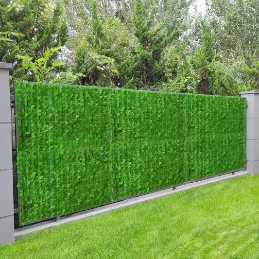 6PCS Outdoor Artificial Silk Green Non-Flowering Polyester IVY Garland Plants