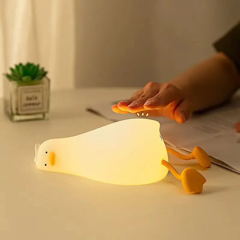 No-EN-Name-Null Kids Warm White LED Resin Body Cute Adorable White-Beige Rabbit Shaped Animals Night Lights-Ambient Lighting /USB Charging Cable/Bulbs Included/DC-Powered/Colors-Beige/White/Animal