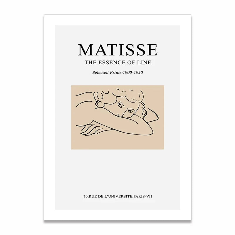 JKPICTURE Modern Art Unframed Rectangle Shaped Scandinavian Abstract HD Canvas Customized Prints/Colors-Black/Beige/White/Multicolor/3 Sizes