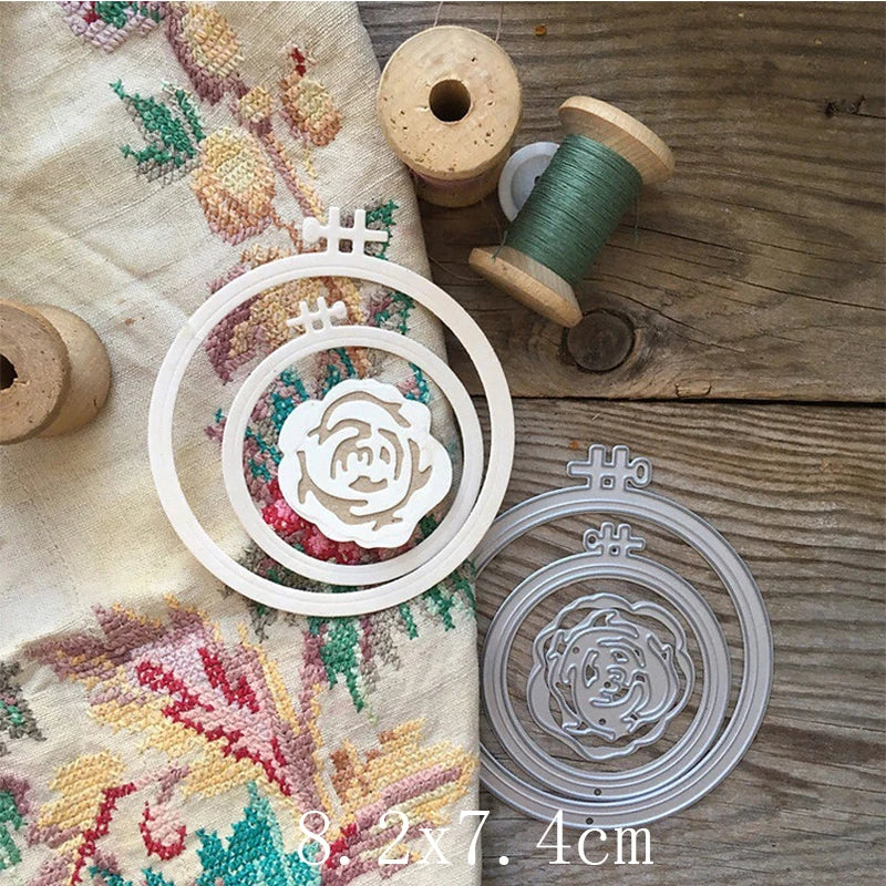 No-EN-Name-Null DIY Album Paper Crafts-Scrapbook-Punch Out Stencils-Craft Die Steel Metal Craft Cutter-Embossers