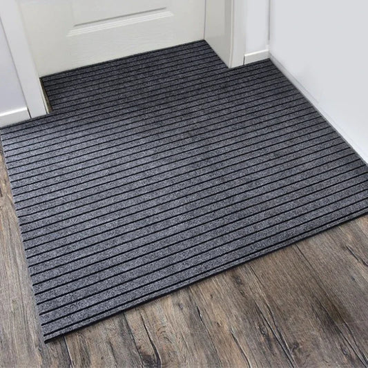 100% Polyester PERSIAN Rectangle Solid Indoor/Outdoor Non-Slip Waterproof Shaggy Door Mats/Colors-Coffee/Red/Black/Gray/Brown/Striped/Sizes: 100 x 120cm/80 x 120cm/60 x 90cm