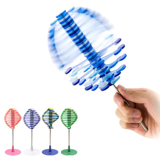 Autism  Spinning Top Kinetic Funny Fidget Toys / Ages For 3 Years Or Older/Colors-Blue /Green/Striped/Yellow/Pink/Multicolor