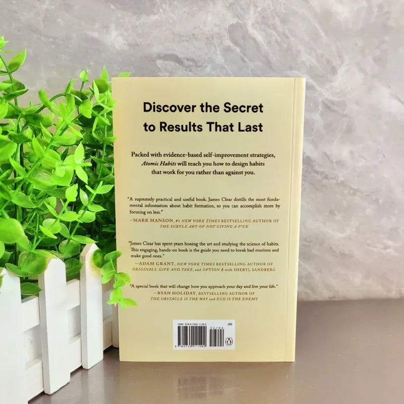 No-EN-Name-Null Adults James Clear Easy-Proven Way English Self-Help Paperback Atomic Habits Is A Popular Book On Building Good Habits Break Bad Ones Print Books