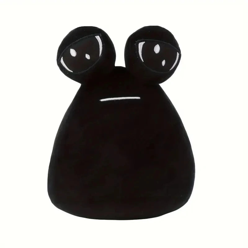 BOOKFONG Babies-Kids Brown Teardrop Shaped My Pet Alien Animal Soft Plush Synthetic Plastic Polyester Fabric Pou Cotton Stuffed Animal Toys/Ages: Newborn-12 Years Old/Colors-Black/Brown/White/Beige/Animal