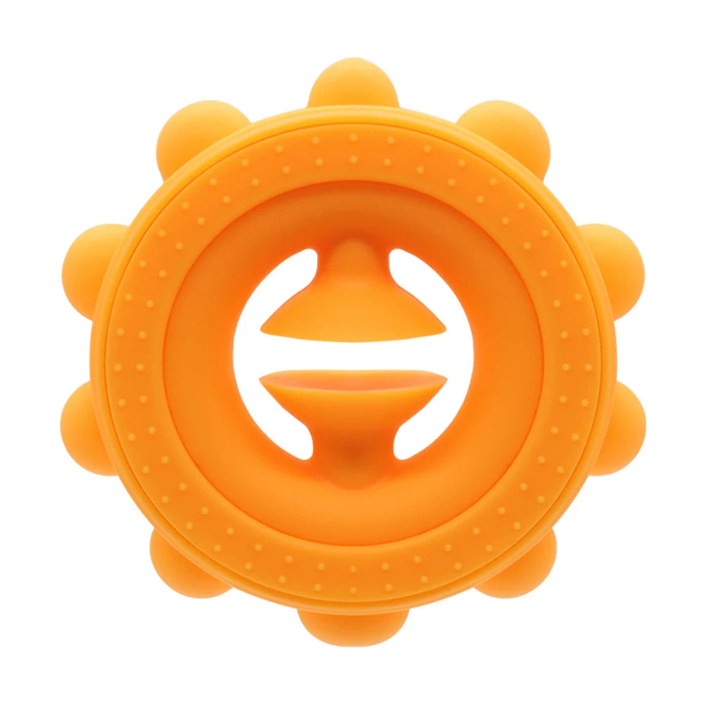 MEADE Waterproof Soft Silicone Multicolor Round Tractor Wheels Shaped Popping Squeezing Stress-Anxiety Reliever Hand Gripper Suction Cups Activity Toys/Colors-Green/Purple/Red/Blue/Orange/Multicolor/Ages: 13-18 Years Old-Adults