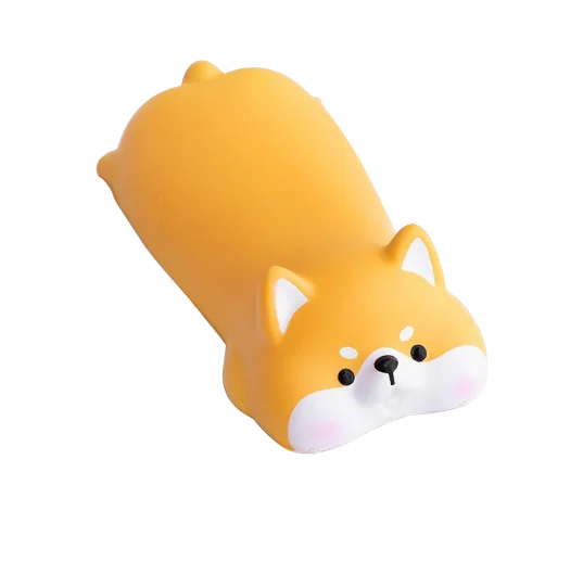 FENGKUABAO Customized Cute Adorable Panda-Duck-Dog-Cat-Pig-Rabbit-Shiba Inu-Frog Animal Shaped Soft Comfortable Silicone Ergonomic Support Wrist REST Computer-Laptop Mouse Pads/Colors-White/Pink/Yellow/Multicolor/Animals