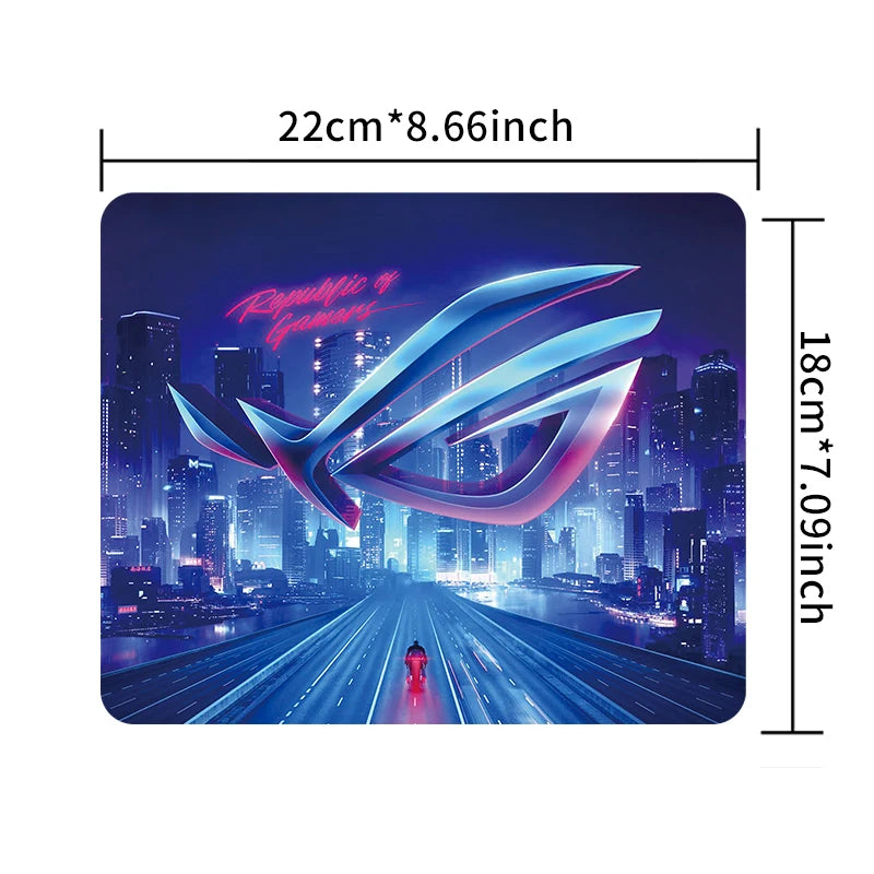 XXL Hexagon Shape Design Gaming Anti-Slip Rubber Base Stitched Edges Smooth Polyester Fabric Computer Mouse Pads/Colors-Black/Purple/Blue/Geometric