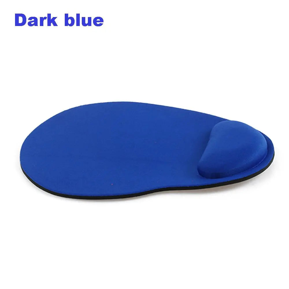 OKDEALS Customized Shapes Free-Form Soft Comfortable Leather Solid Rainbow Color Rectangle Shaped Foam Sponge Core Non-Slip Wrist Support REST Neoprene Rubber Base Gaming Mouse Pads