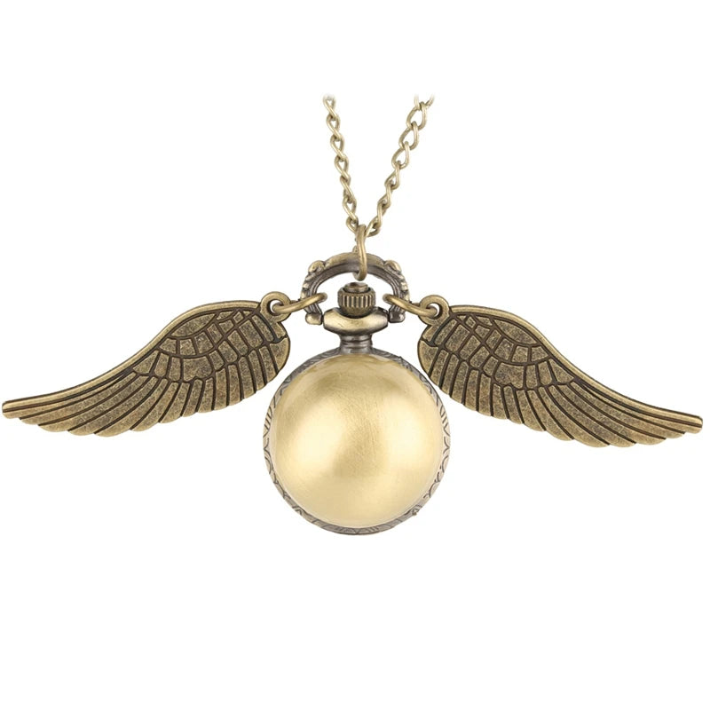 YISUYA Unisex Adults Quartz Small Bronze-White Face Mobile Cell Phone Shaped Stainless Steel Metal Case Acrylic Face 12-Hour Dial Analog Display Pendant Necklace Chain-Pocket Watches