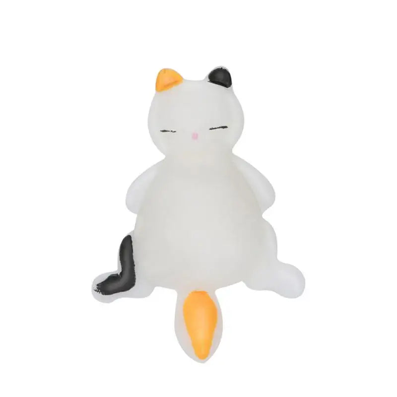No-EN-Name-Null Kids Multicolor Mini Mochi Squishy Soft Cute Papa Pug Puppies-Cats-Pigs Animals Stretching Pinching Squeeze Plastic-Rubber Activity Toys /Colors-Brown/Black/Light Blue/Pink/White/Yellow/Multicolor/Ages: Over 6 Years Old-Adults