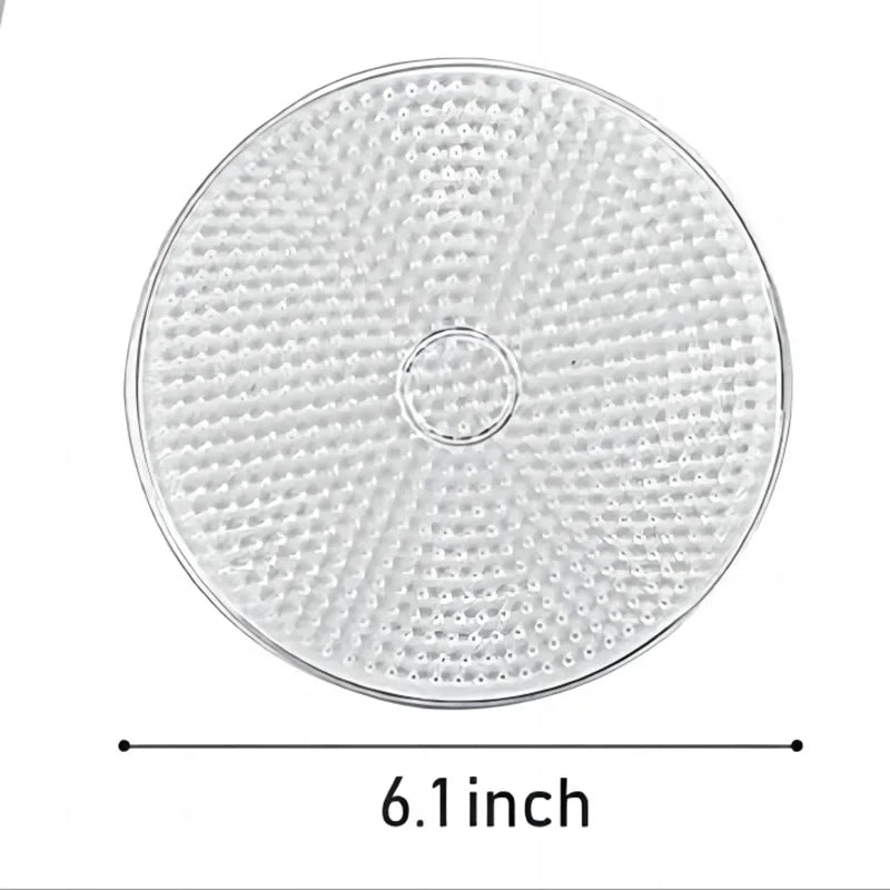 NULL Kids DIY Many Shapes Clear White Pegboard Template For Hama Beads-Jewelry Making Kits /Ages 6-12 Years Old /Colors-Clear/Geometric/White