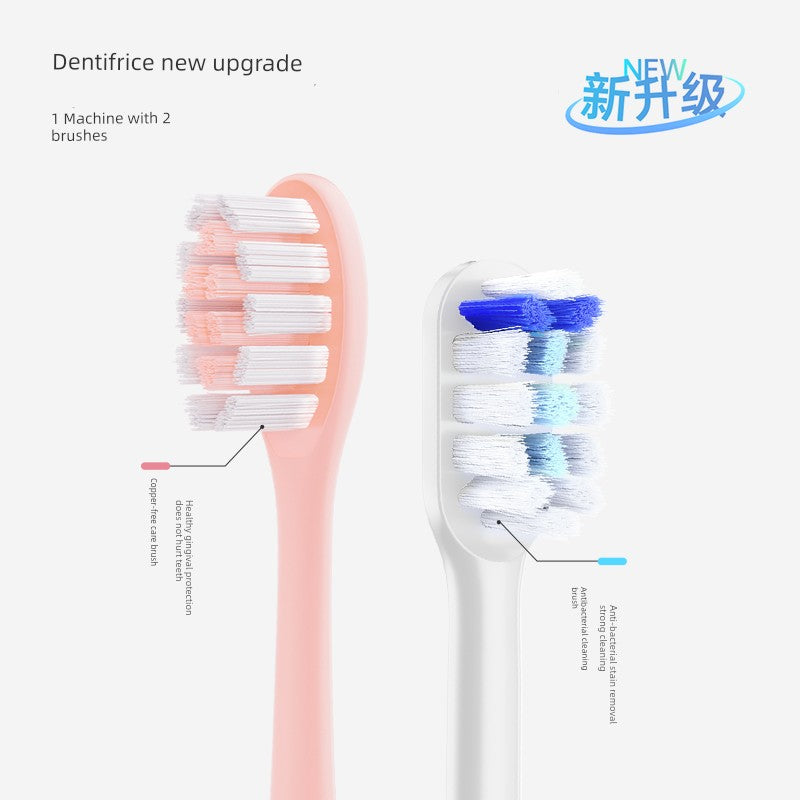Adults Qianshan 3D Curved Sonic Acoustic Electric Charging Soft Toothbrushes/ Colors-Pink/White/Black/Blue/Multicolor