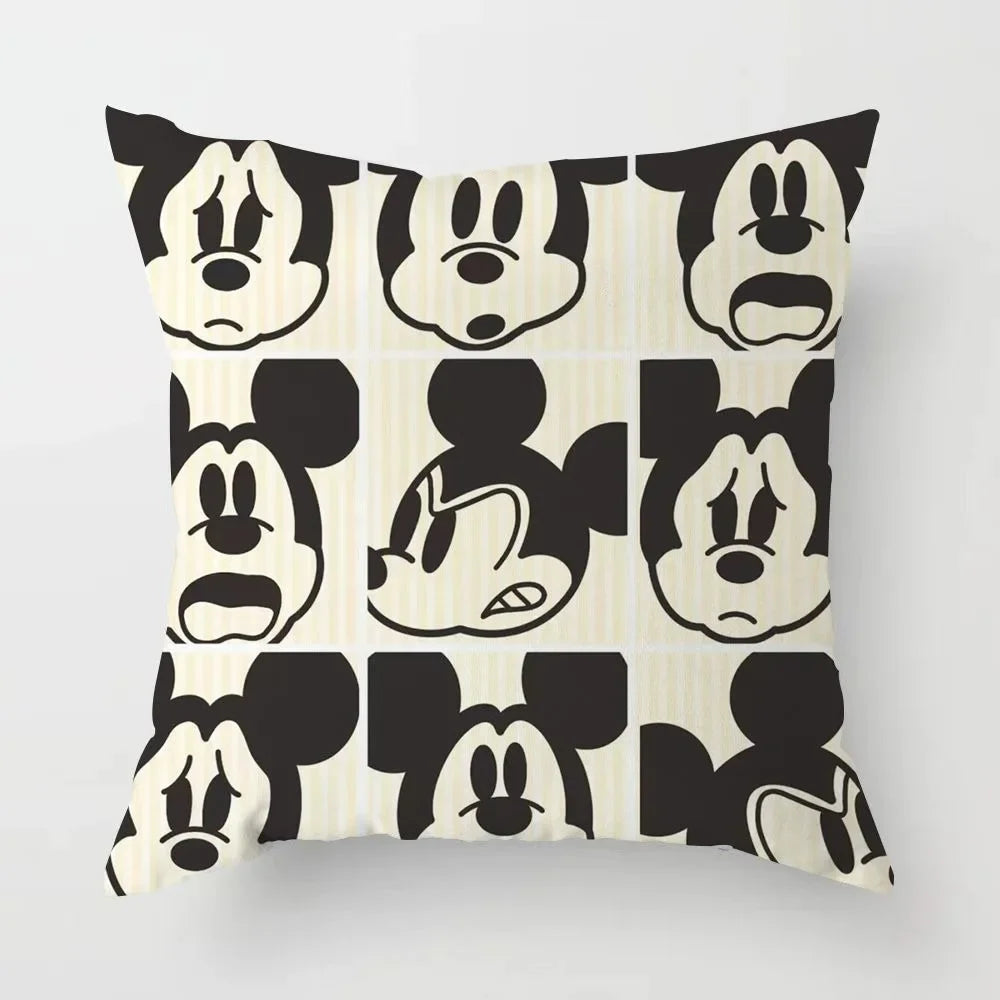 MINISO Custom Printed Cartoon Pattern Single-Sided Decorative Pillowcases-Shams