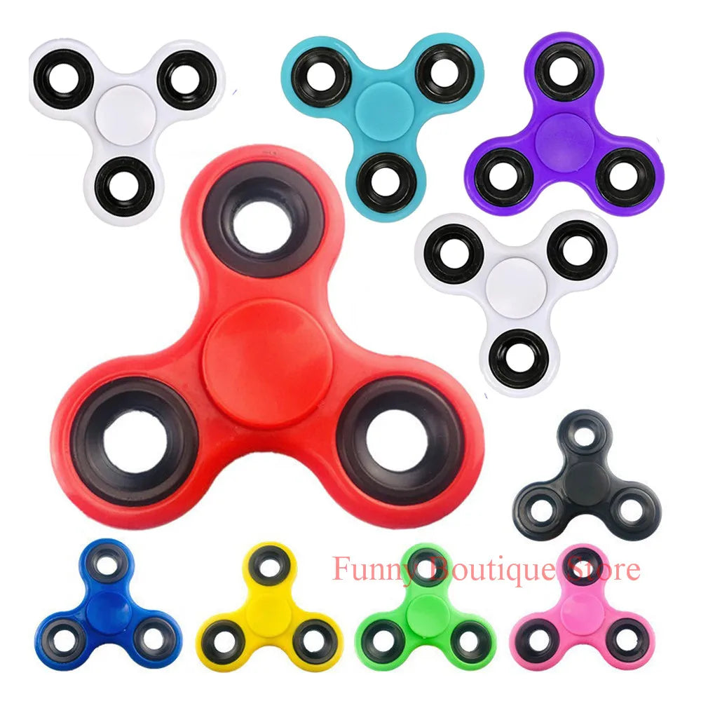 NULL Multicolor Metal ABS Funny Fidget Hand Spinner Toys/Ages: 18 Years Old + Older/ Colors-Red/Yellow/White/Pink/Bronze/Gold/Multicolor/Animal