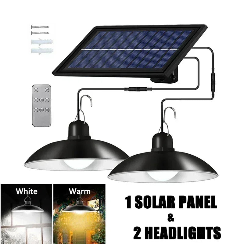 SUPERCHEESE Modern Remote Control Waterproof Antique Black Round Dimmable Lanterns Warm White LED Lights Built-In Battery-Powered 2 Black ABS Plastic Solar Powered Landscape Pathway Lighting/Colors-Black/White/Yellow