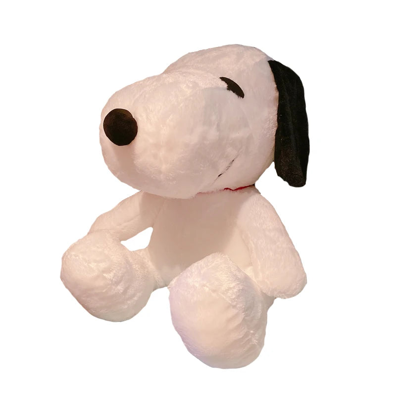 MINISO White-Black SNOOPY Movie-TV Plush Soft Cotton Stuffed Animal Toys/Ages: 14-18 + Years Old