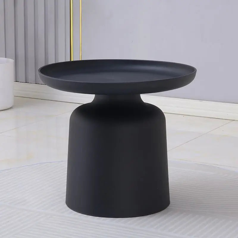 No-EN-Name-Null Modern Small Simple Hard White Plastic Round Shaped Living Room Coffee Tables/Colors-White/Blue/Green/Yellow/Black