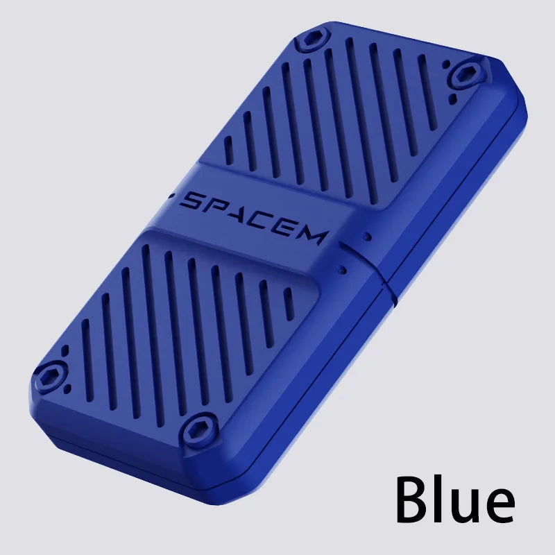 YIJOO Adults SPACEM Silver Metal Alloy Precision Fingertip Hand-Eye Coordination Mechanical Magnetic Push Plate Slider Fidget Stress Reliever Rectangle Activity Toys/Colors-Yellow/Black/Gray/Silver/Blue/13-18 + Years Old